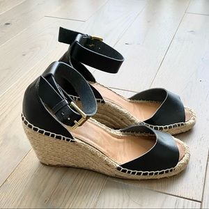 Old Navy Black Wedges Size 6